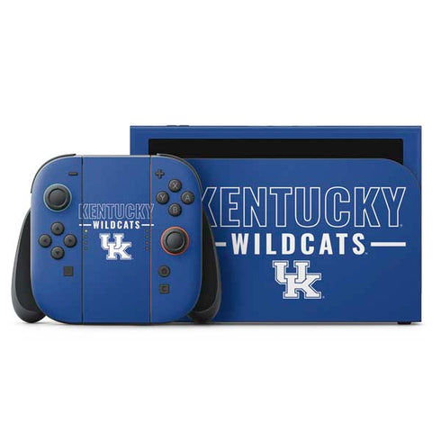 University of Kentucky Wildcats Nintendo Switch 2 (2025) with Joy-Con Skin